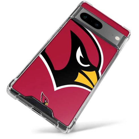 NFL Arizona Cardinals Large Logo Google Pixel 7a Clear Case